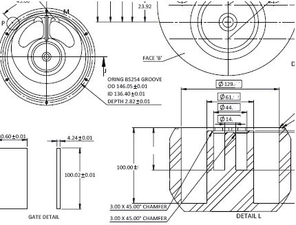 400 l/min 6" ANSI1500 RTJ